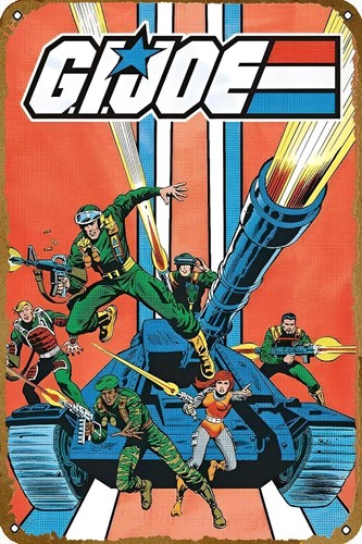Gi Joe – Tank Poster Vintage R - огляд і ціна Vintage Collectible Posters