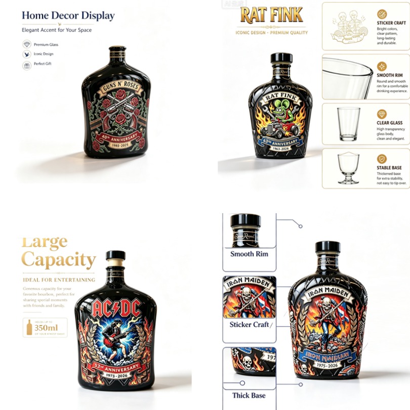 Rock  Pattern Whiskey Decanter - огляд і ціна Vintage Collectible Bottles