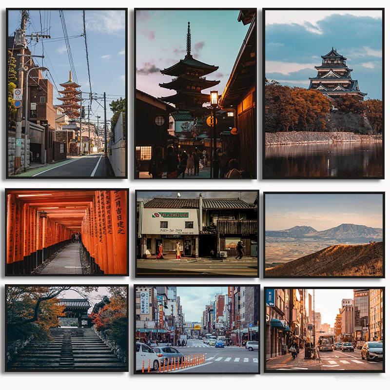 Vintage Japanese Landmark Coll - огляд і ціна Vintage Collectible Posters