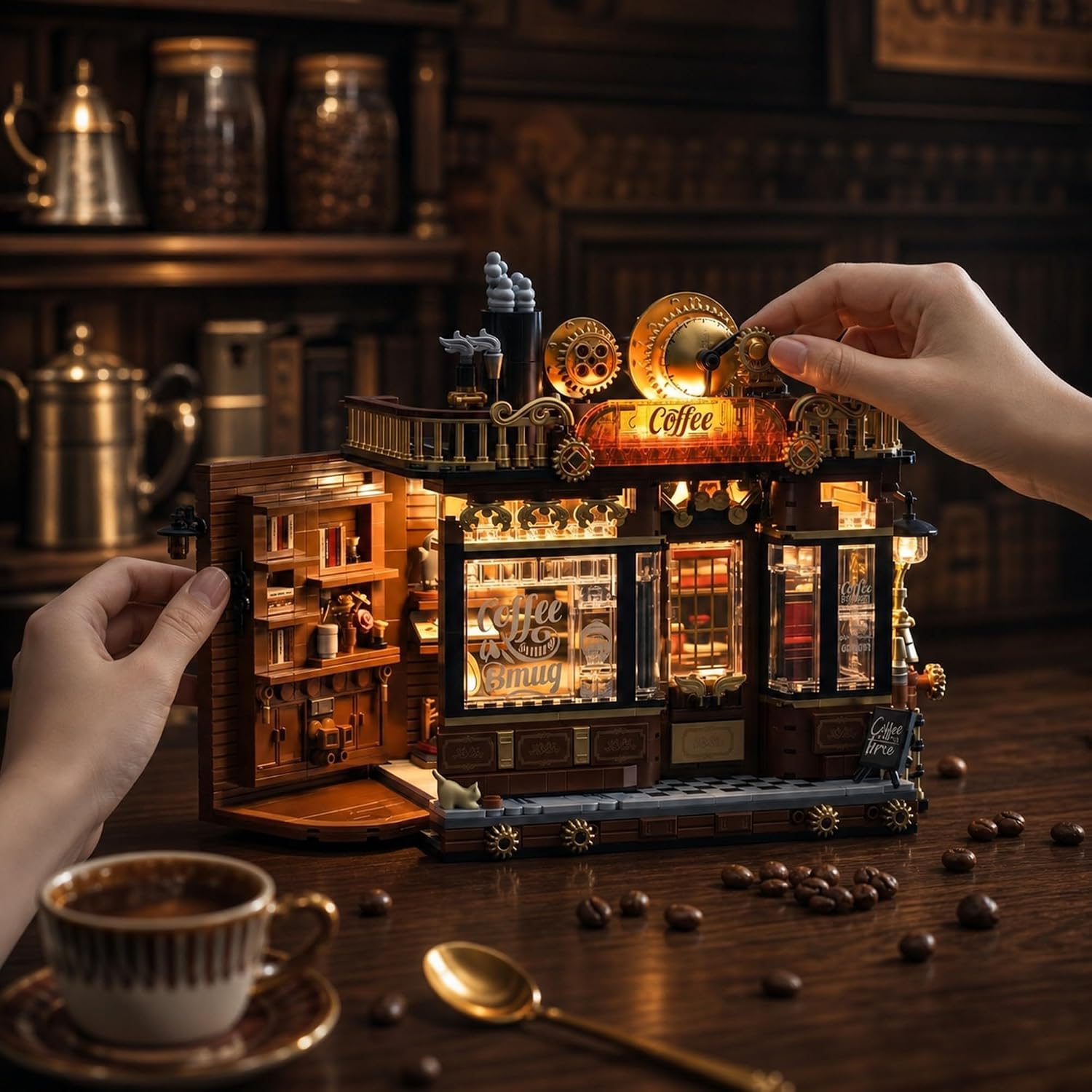 1606 Pcs Steampunk Corner Coff - огляд і ціна Vintage Collectible Shop