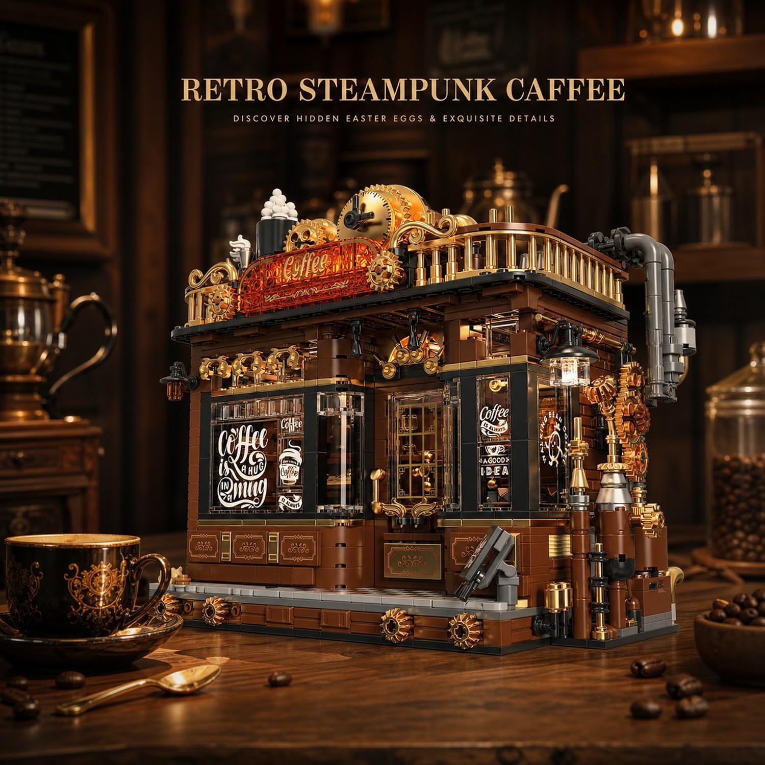 1606 Pcs Steampunk Corner Coff - огляд і ціна Vintage Collectible Shop