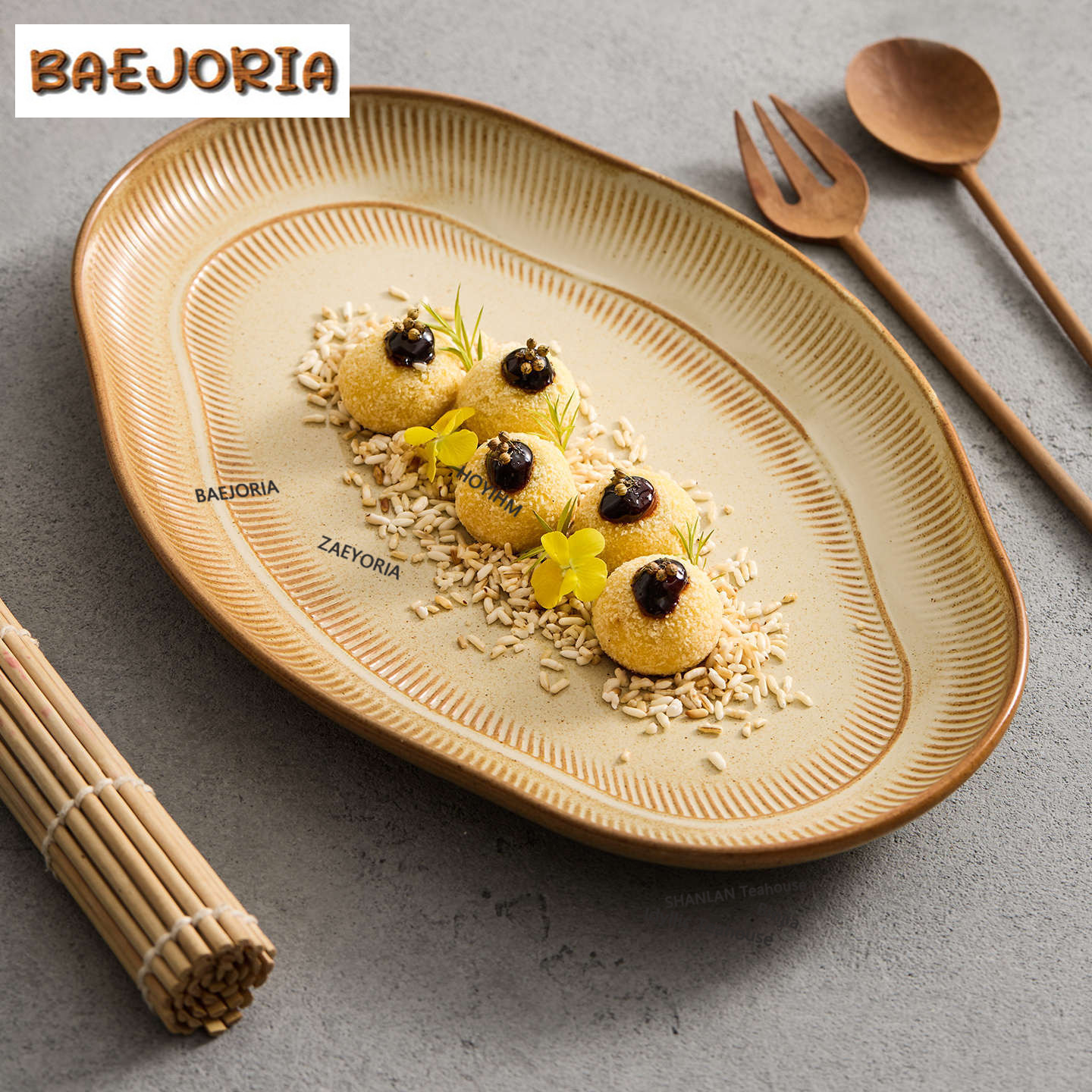 BAEJORIA Kiln Fambe Fish Plate - огляд і ціна Vintage Collectible Dishes