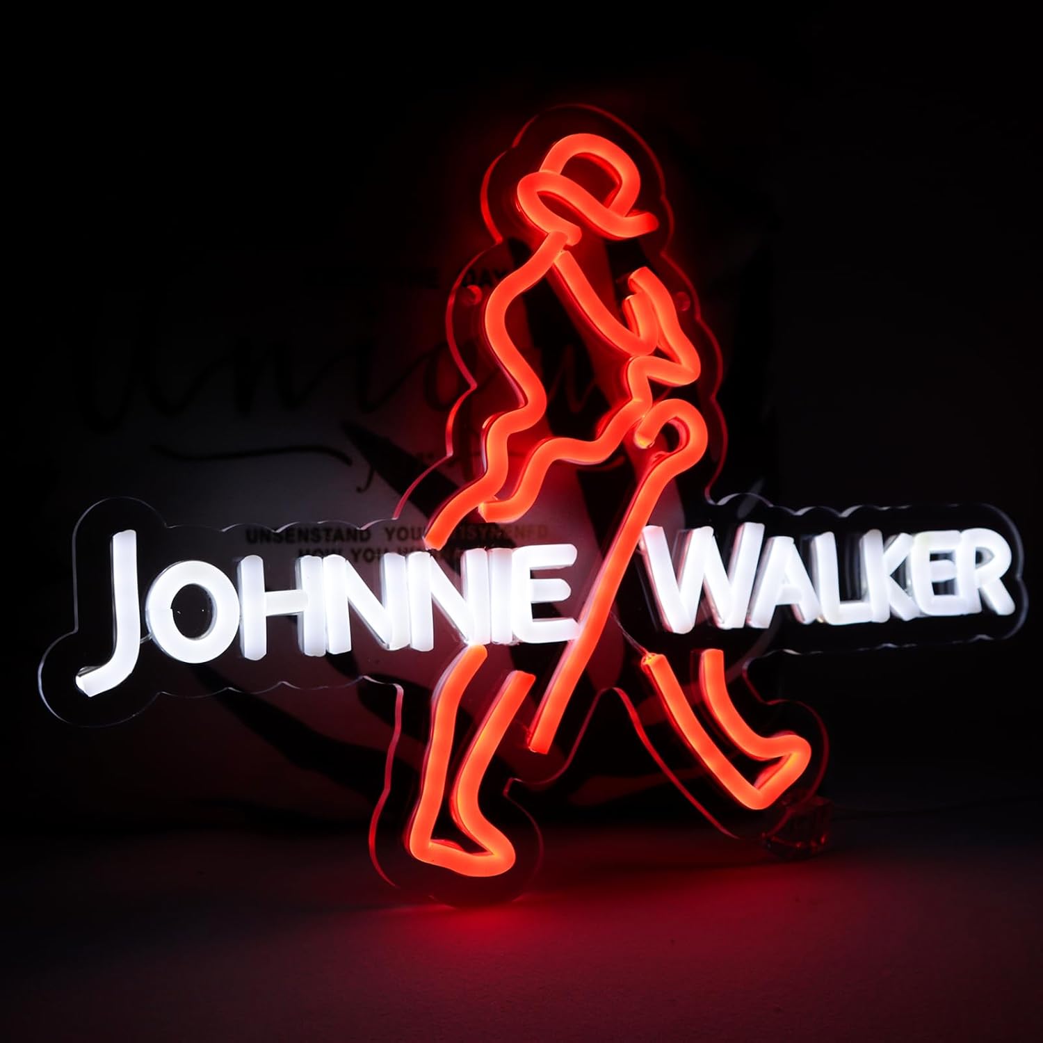 JOHNNIE WALKER Neon Sign LED V - огляд і ціна Dc Vintage And Collectible Toys