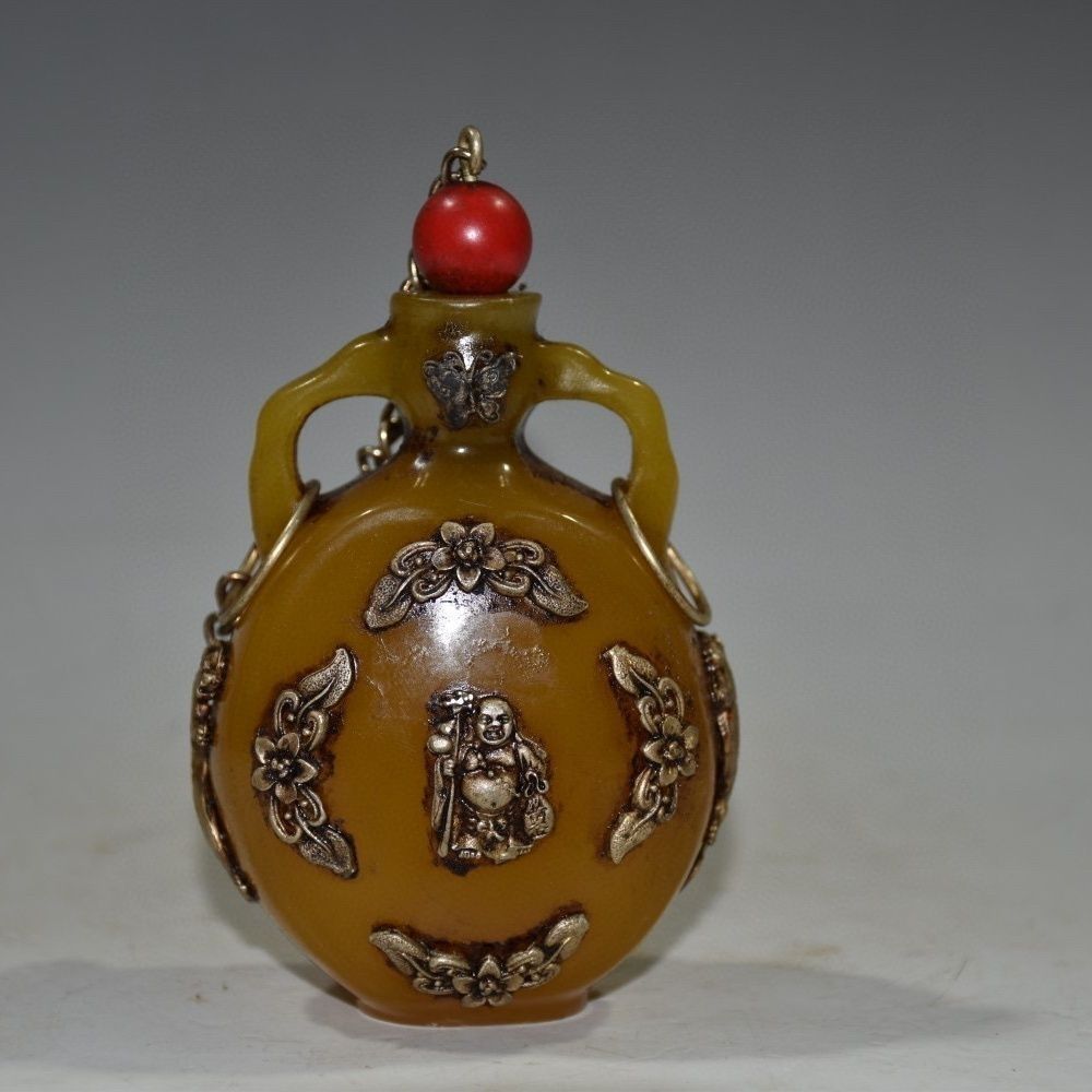 Vintage Collectible Carved Amb - огляд і ціна Vintage Collectible Bottles