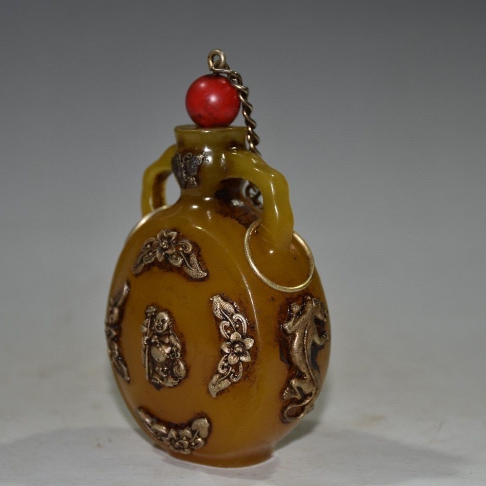 Vintage Collectible Carved Amb - огляд і ціна Vintage Collectible Bottles