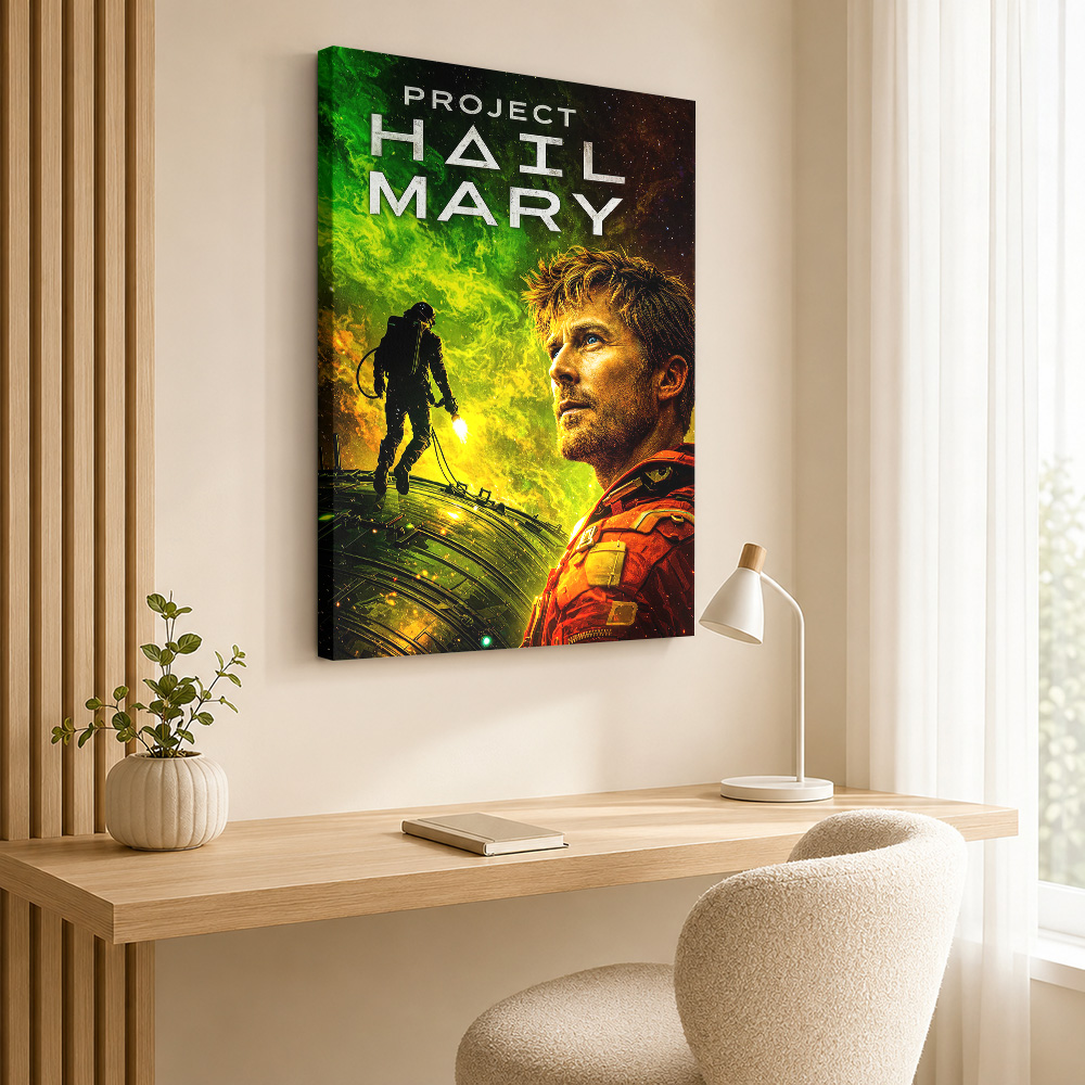 Project Hail Mary Movie Canvas - огляд і ціна Vintage Collectible Posters