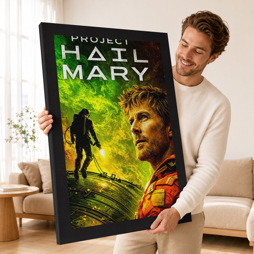 Project Hail Mary Movie Canvas - огляд і ціна Vintage Collectible Posters