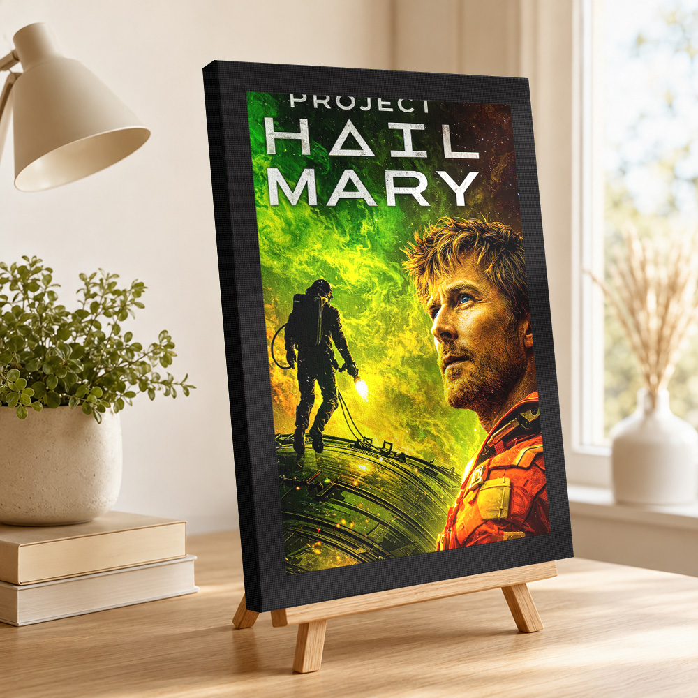 Project Hail Mary Movie Canvas - огляд і ціна Vintage Collectible Posters