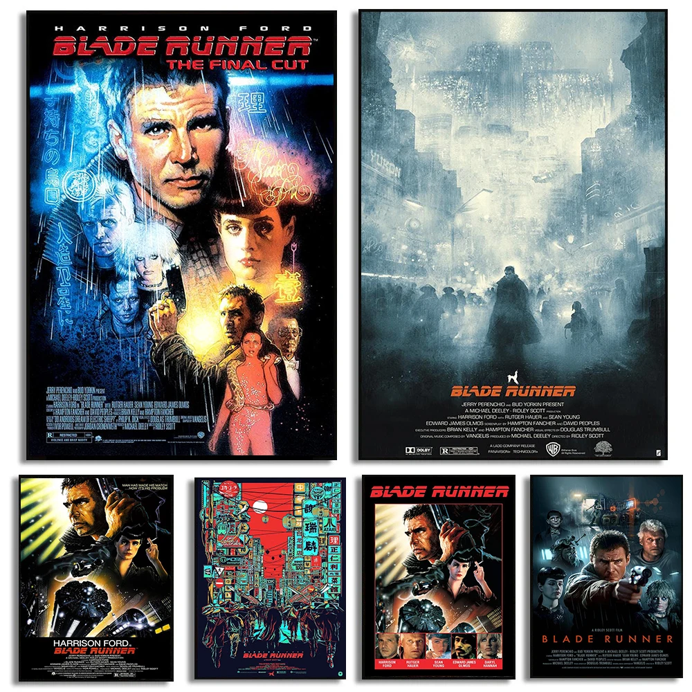 Blade Runner 1982 Classic Movi - огляд і ціна Vintage Collectible Posters