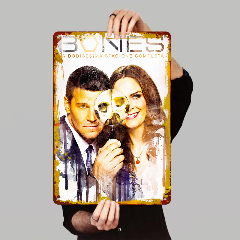Bones Season 12 Poster Metal T - огляд і ціна Vintage Collectible Posters
