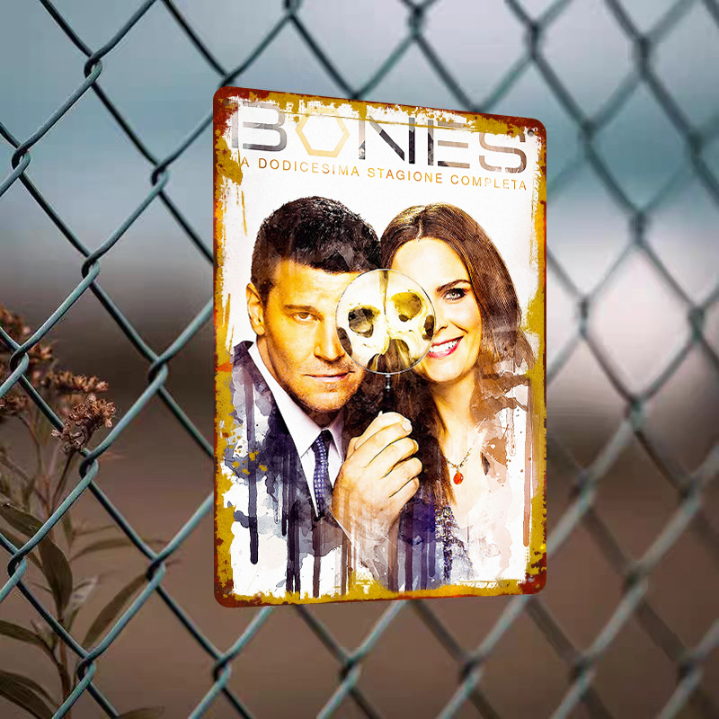 Bones Season 12 Poster Metal T - огляд і ціна Vintage Collectible Posters