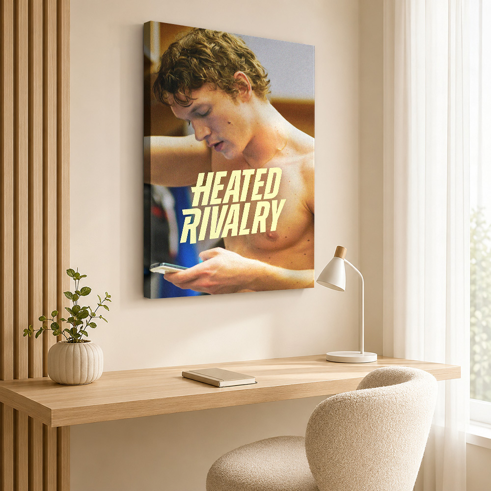 Heated Rivalry Movie Canvas Pa - огляд і ціна Vintage Collectible Posters